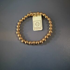 eNewton Elegant Gold Beaded Bracelet